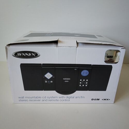 Jensen JMC-180 Micro Compact Stereo System-CD-Radio-AUX+Remote-Box-Testato Funzionante - Foto 15 di 15