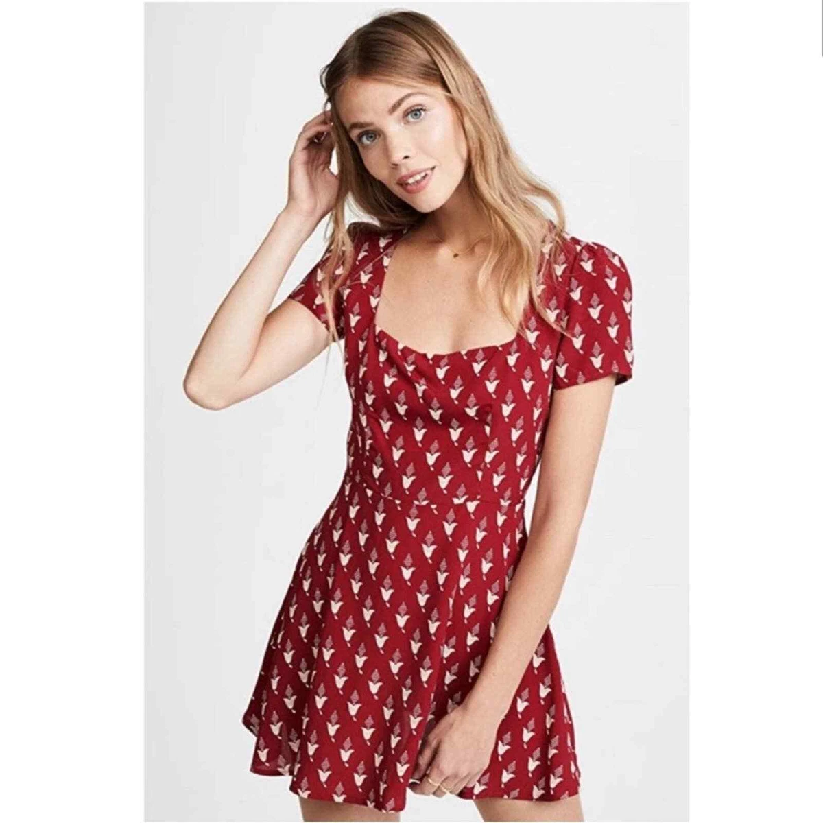 Flynn Skye Maiden Square Neck Mini Dress