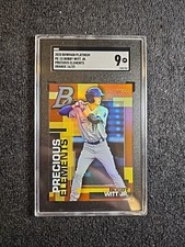 2020 BOBBY WITT JR (RC) 16/25 SGC 9 MT #PE-13 Precious Elements