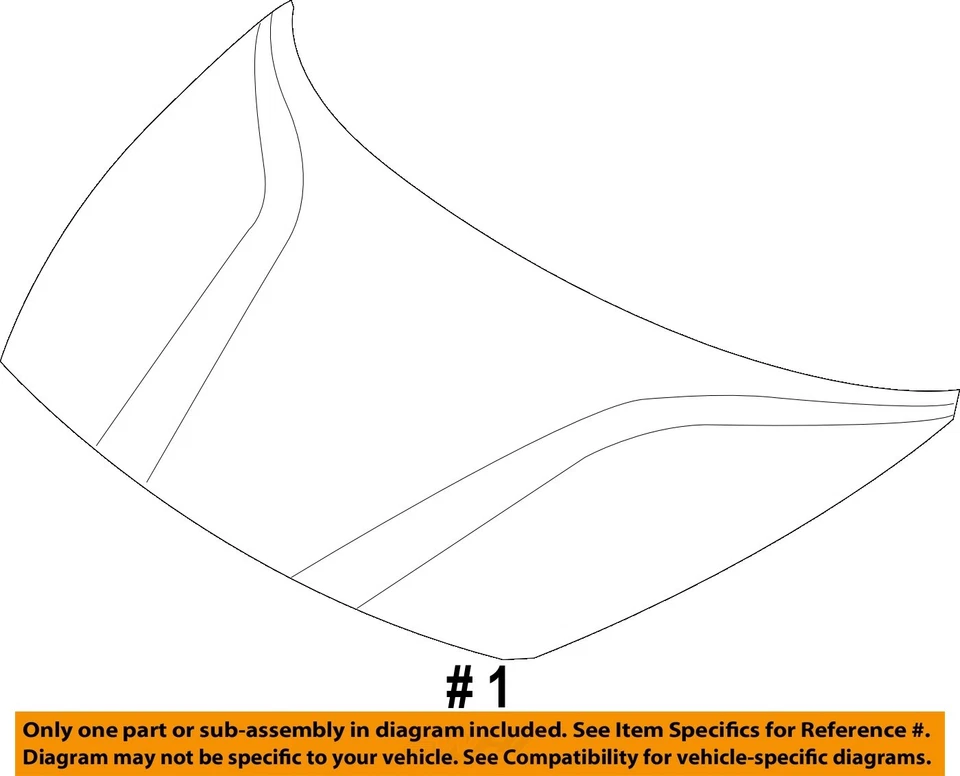 Used Hood fits: 2016 Kia Rio  Grade A Foto 4 de 4