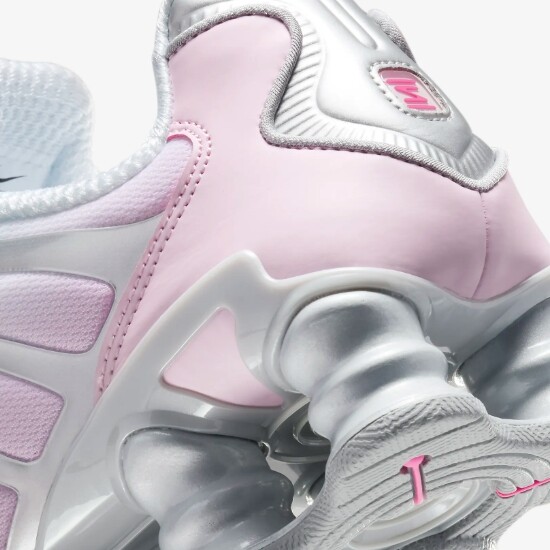 ★人気★Nike★SHOX TL llic Platinum Pink Foam Nike Women's Shox TL 'Metallic Platinum/Pink Foam' (HV2520