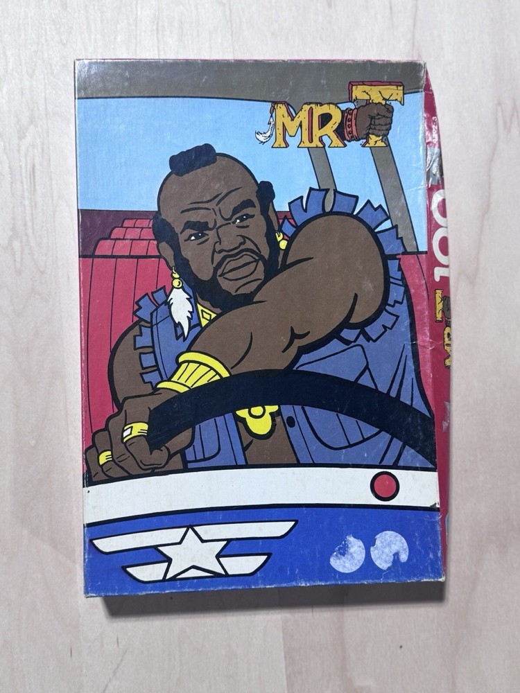 Vintage 80s Mr T 100 Piece Puzzle Milton Bradley 1983 Collectible Preowned