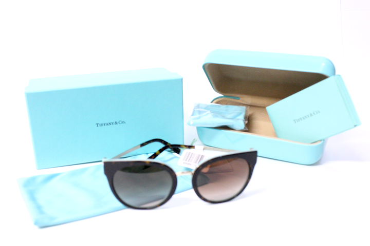 Tiffany & Co Sunglasses Frames With COA No Lenses TF4168 8134/3B Designer TIFFANY & CO. TF 4168 8134/3B HAVANA GRADIENT AUTHENTIC  main image 2