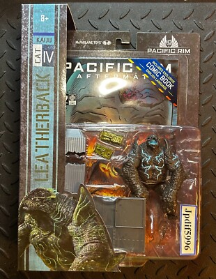 Pacific Rim - Leatherback (Kaiju) 4'' Scale Action Figure with Comic Book