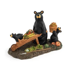 Big Sky Carvers Bearfoots Bear Successful Bounty Figurine