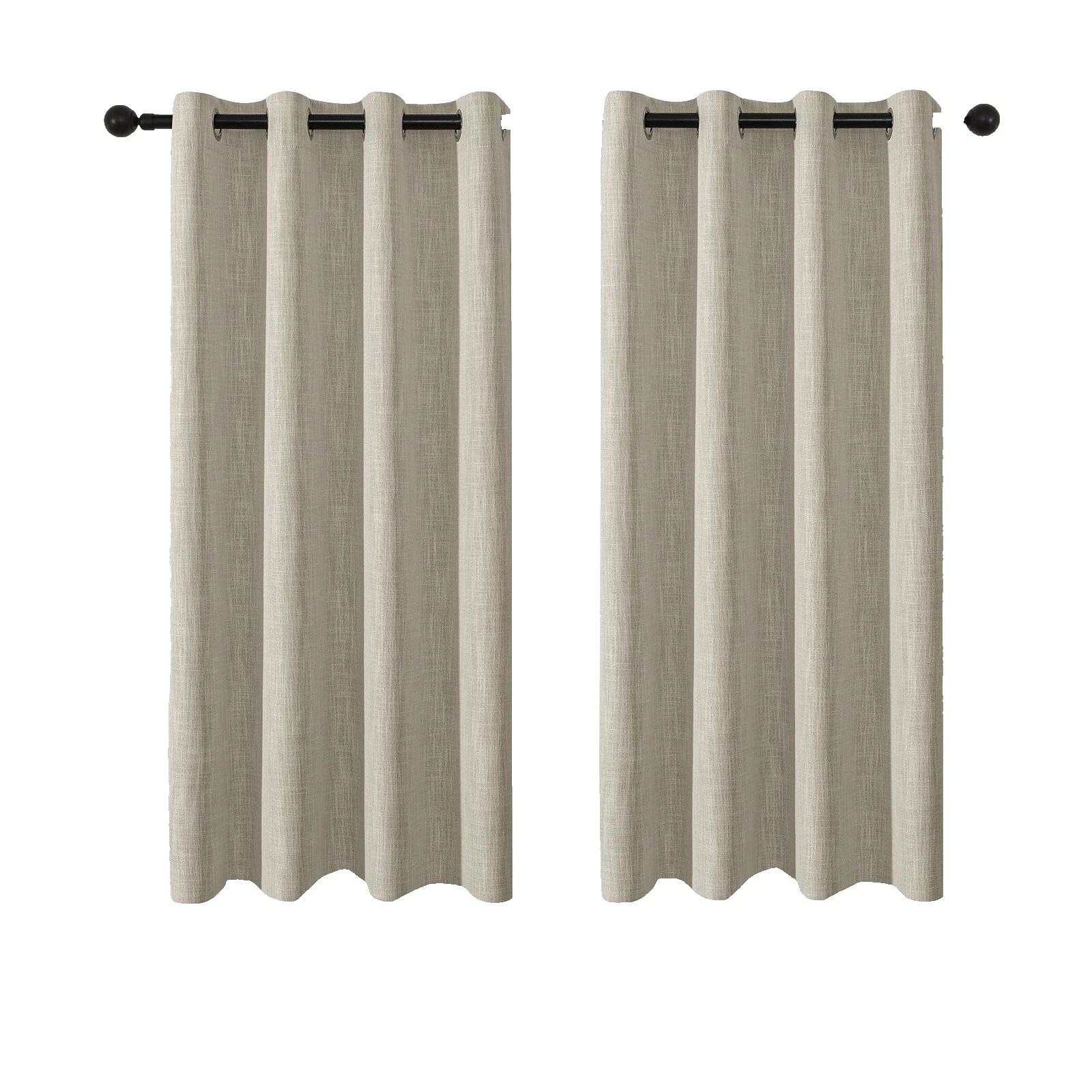 Ventana de bambú Cortinas Blackout