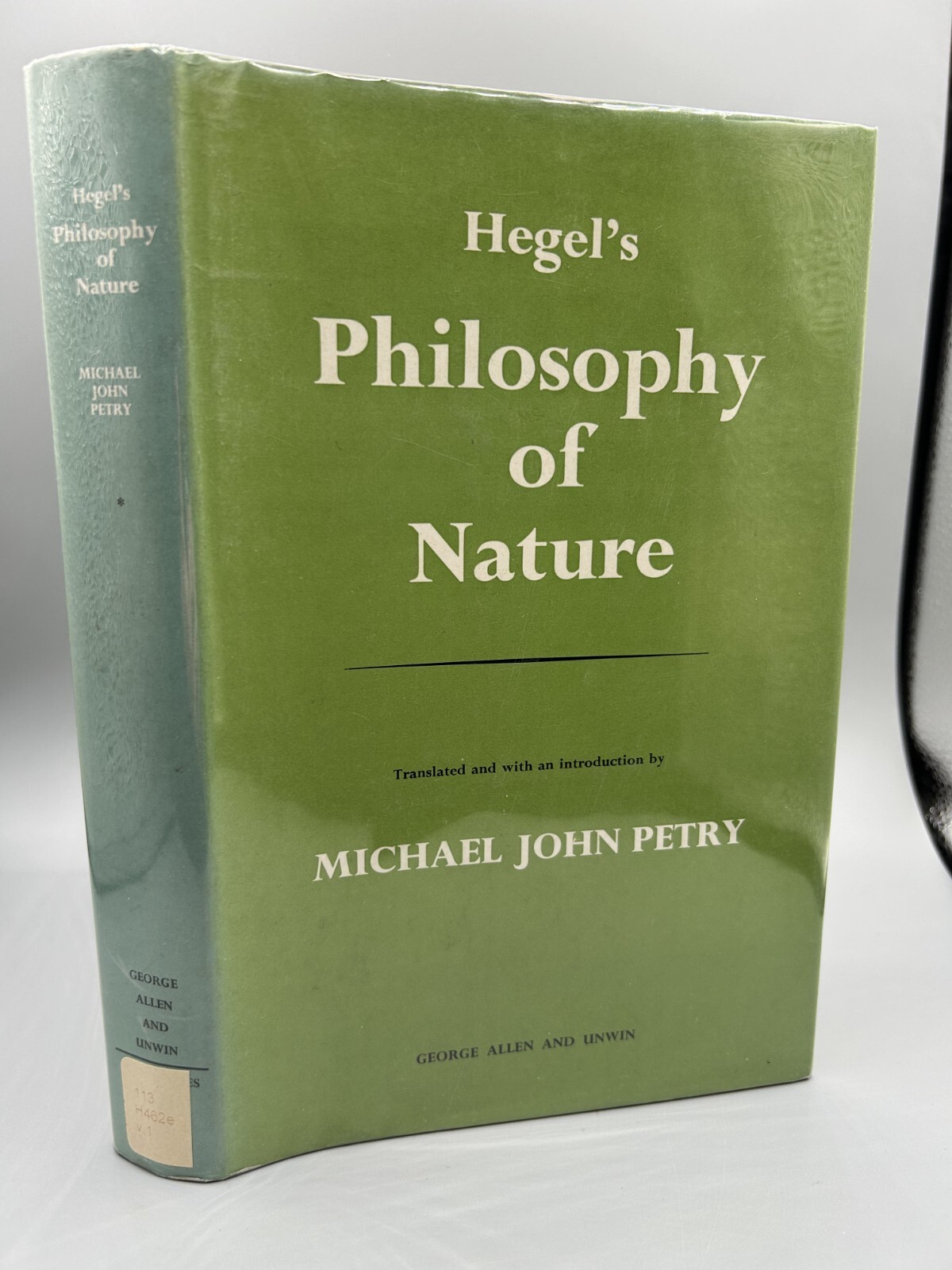 Hegel's Philosophy Of Nature Volume 2 Edited Petry London 1970