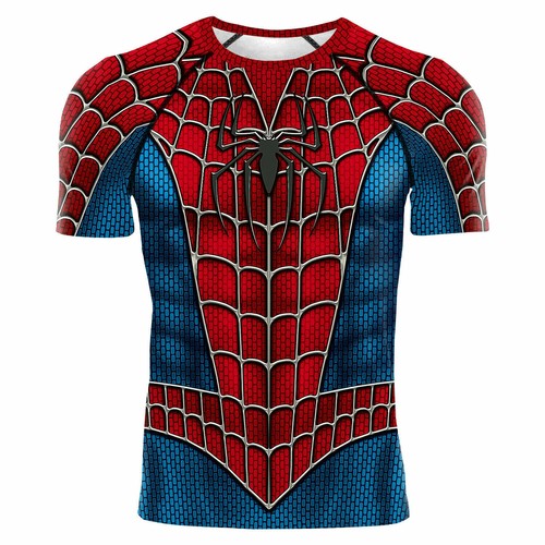 spider man tight shirt
