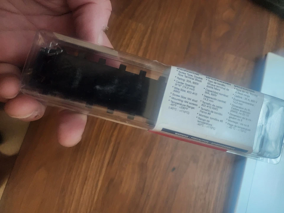 Gardner Bender 8- Circuit (22-10) Terminal Block (GTB-408) FREE SHIPPING - Image 2 of 4