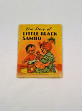 Vintage THE STORY OF LITTLE BLACK SAMBO Minibook Color illustrated