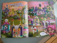 New LEGO FRIENDS/ LEGO CITY Paper Pull-Out Reversible Poster See Description