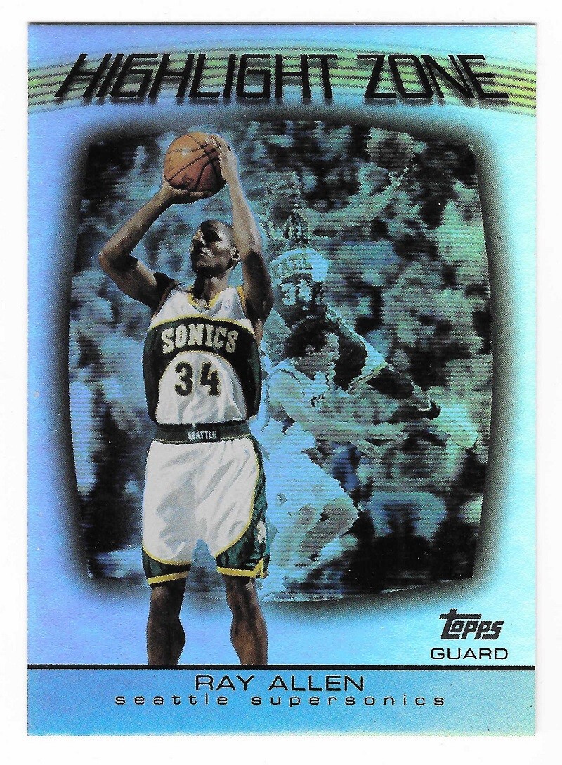 RAY ALLEN 2003-04 Topps Basketball Highlight Zone # HZ-11