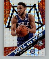 2019-20 Panini Mosaic Ben Simmons 15   Philadelphia 76ers Will to Win Mosaic
