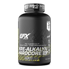 EFX KRE ALKALYN HARDCORE Creatine Energy Fat Loss Caffeine VALUE SIZE 180 Caps