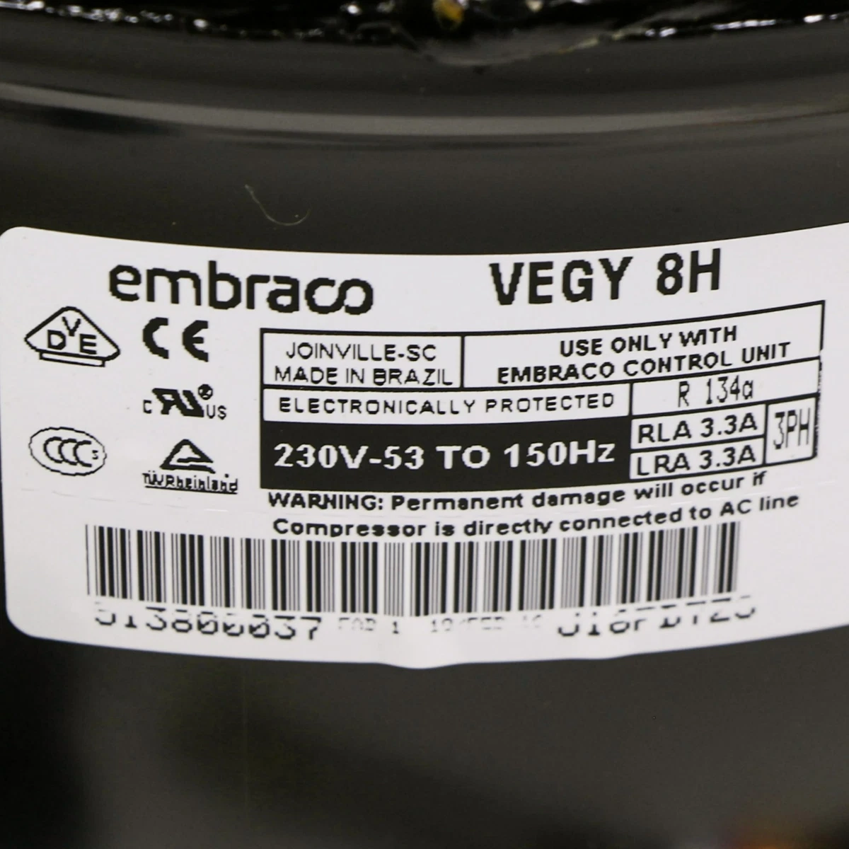 8201575 WHIRLPOOL W10841139 COMPRESSOR | eBay