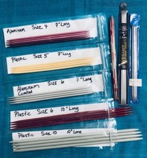 Vintage Boye Bates Clover Hero Double Point Knitting Needles Pick Size FREE SHIP