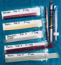 Vintage Boye Bates Clover Hero Double Point Knitting Needles Pick Size FREE SHIP