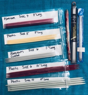 Vintage Boye Bates Clover Hero Double Point Knitting Needles Pick Size FREE SHIP