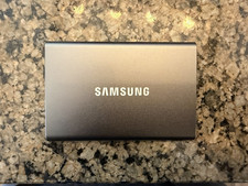 Samsung T7 Portable SSD 4TB USBC MU-PC4T0T /w New USB 3.0 to USB-C CABLE