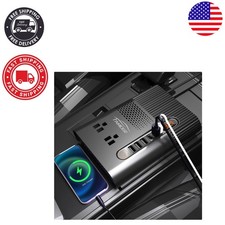Versatile 300W Car Inverter: Fast Charge for 10 Devices - Perfect for Camping
