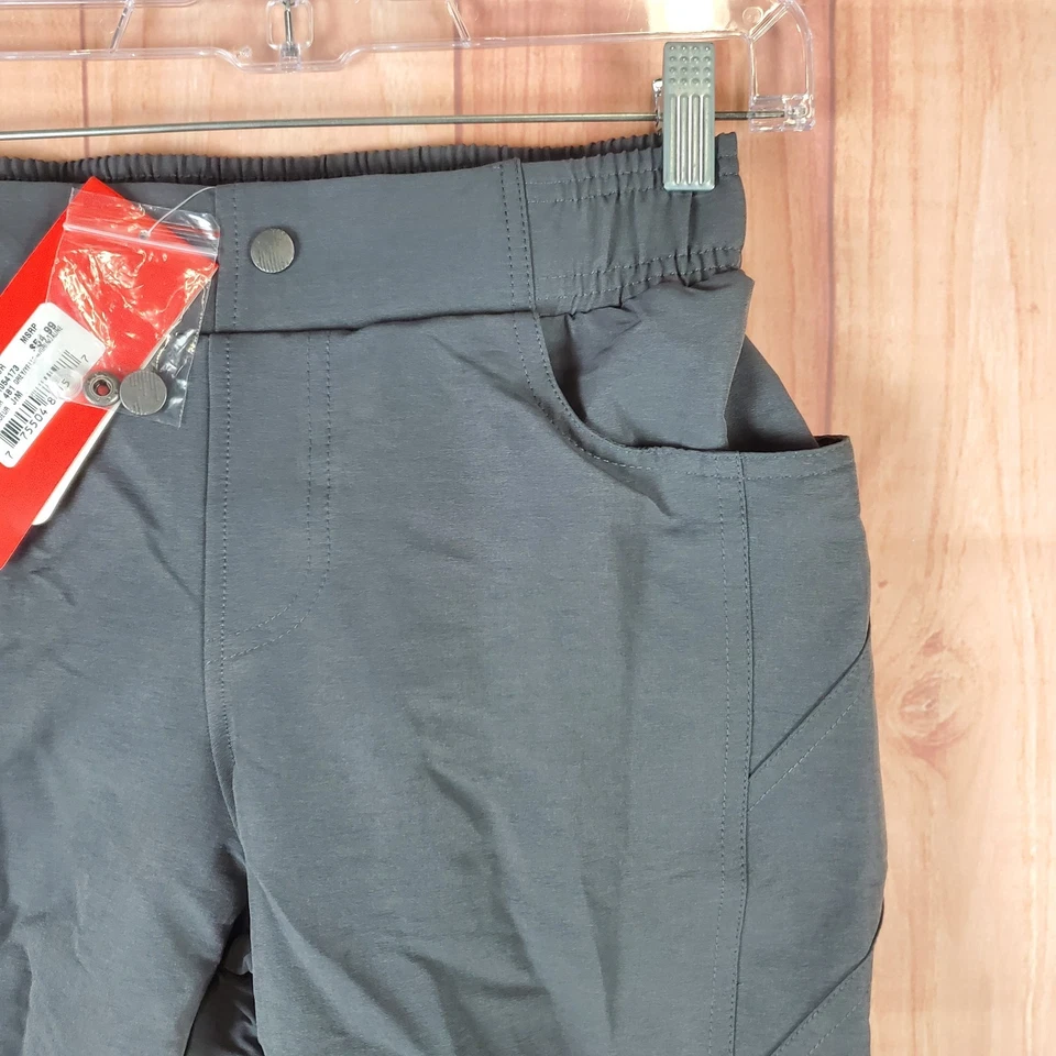 Pantalones Cortos Louis Garneau Range 2 Ciclismo Juvenil M Gris Elastizado Logo Relajado Ajuste Foto 4 de 4