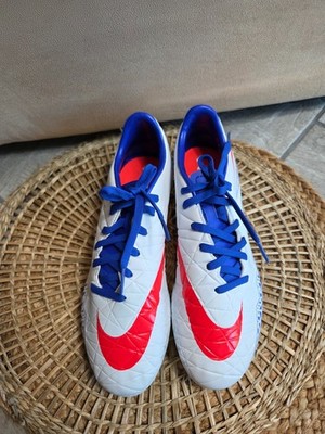 NIKE Hypervenom Phinish FG White Royal Blue Crimson