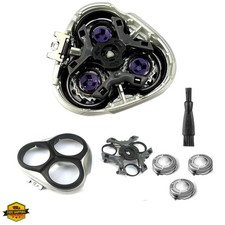 2025 Full Complete HQ8 Replacement Shaver Head Compatible with Norelco Aquate...