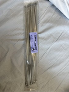 Wheelsmith XL15-268mm Silver spokes Pack Of 50