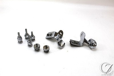 12-16 Harley FLD Switchback Dyna Saddle Bag Brackets Mounts