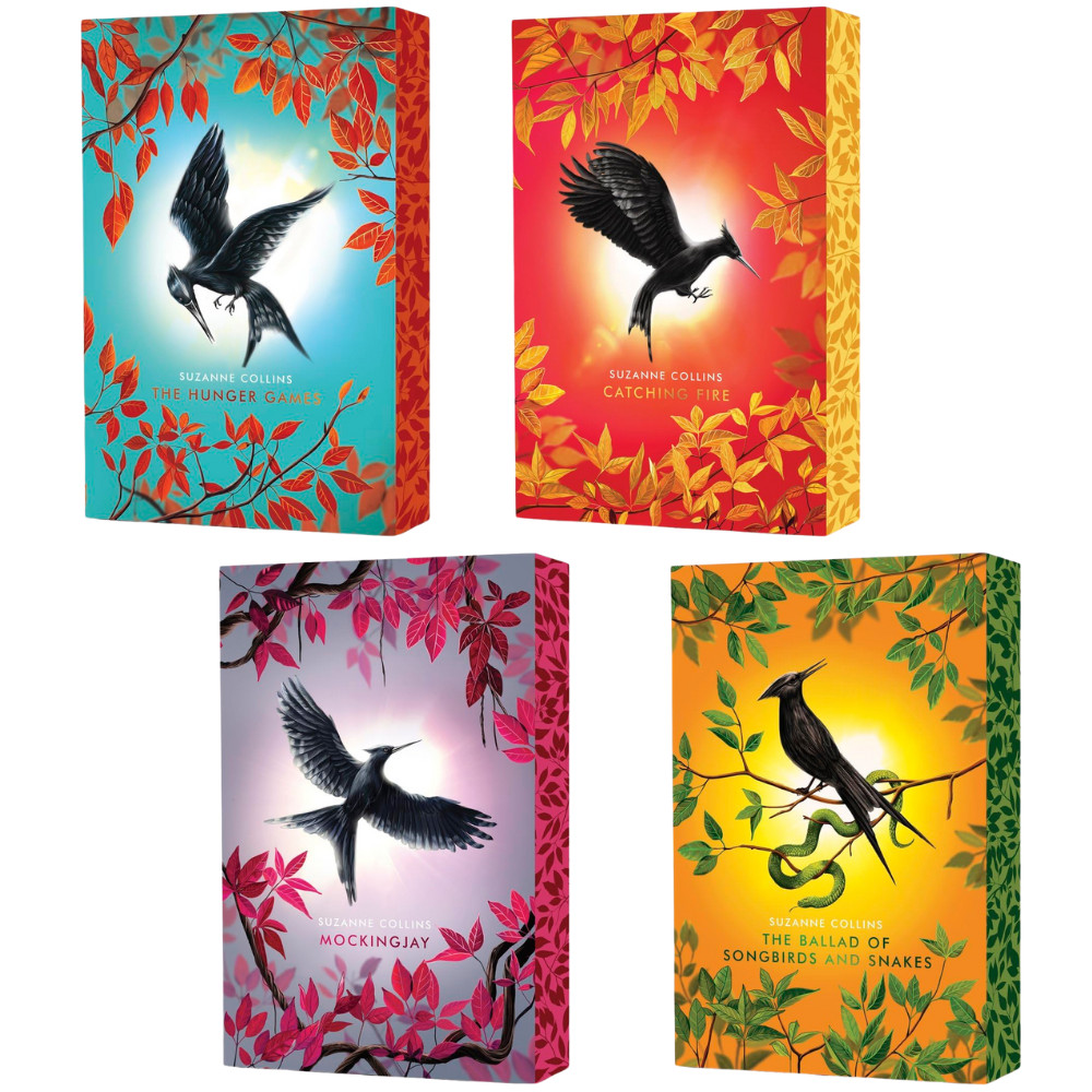 The Hunger Games Deluxe Edition 4 Book Set by Suzanne Collins