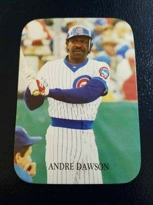 Andre Dawson Chicago Cubs 1987 Indiana Blue Sox Inc. #30 Oddball WOW