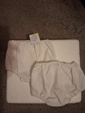 Petite Ami Bloomers, Hand Embroidered On Back, 6M, Unisex, 2 PAIRS. Diaper Cover