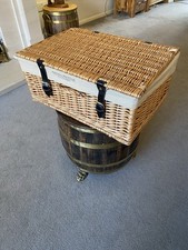 Harvey Nichols Hamper / Wicker Basket