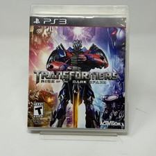 Transformers Rise of the Dark Spark Sony PS3 PlayStation 3 Game Activision 2014