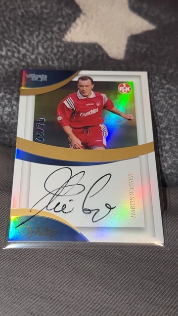 125 Jahre Kaiserslautern Ultimate Dropz OnCard Autogramm Martin Wagner 05/70