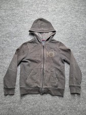 French Toast Youth Boy's Fleece Hoodie Gray Size Large Full Zip Front Pocket