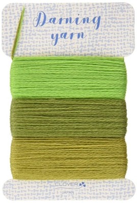 Clover Darning Thread, Green, CL57-215