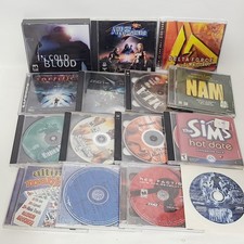 Vintage PC Lot of Computer Games  Sofeware CD-ROM DVD Windows 95/98