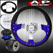 Quick Release Hub Adapter For 90-93 Accord Blue Fusion Style Steering Wheel Quick Release Hub Adapter For 90-93 Accord Blue Fusion Style Steering Wheel