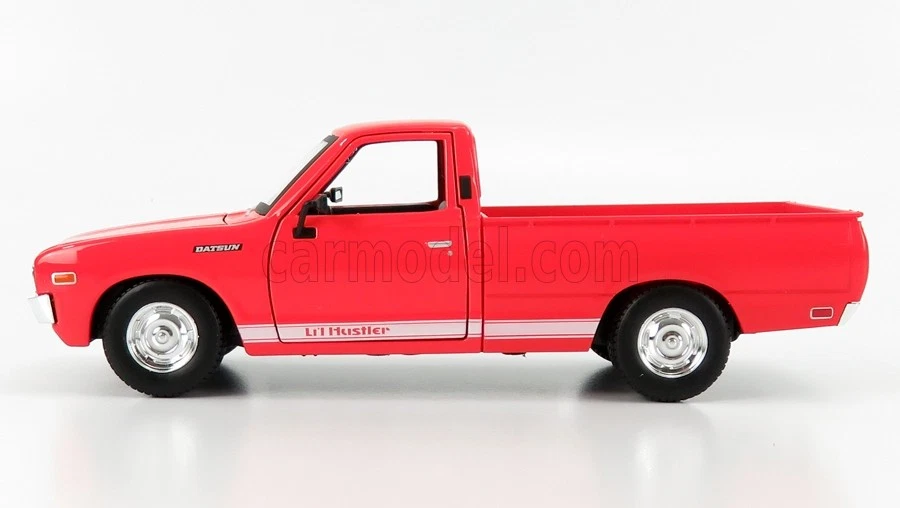 MODELLINO FURGONE STATICO MAISTO DATSUN 620 PICK-UP 1973 ROSSO SCALA 1/24 - Immagine 3 di 4