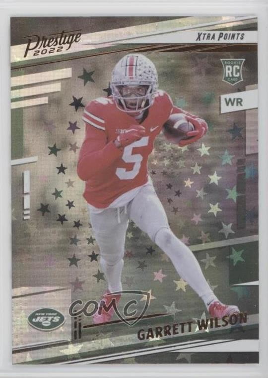 2022 Panini Prestige Rookies Xtra Points Astral Garrett Wilson #308 13gp