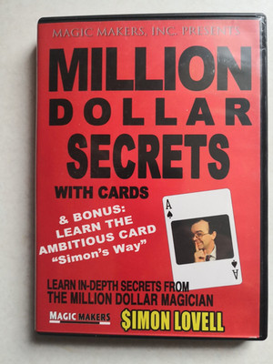 Konvolut 10 x DVDs Card-Magic (9 x englisch, 1 x deutsch) - tonnenweise Tricks!