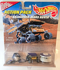 Hot Wheels Action Pack JPL Sojourner Mars Rover 1:64 Diecast 1996 MPN 16145