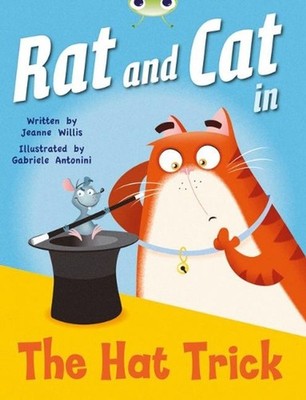 Bug Club Guided Fiction Reception Red A Rat and Cat in the Hat Trick by Jeanne W
