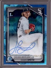HAGEN SMITH 2024 Bowman Chrome Draft Sapphire 1st RC Autograph Auto #150/199