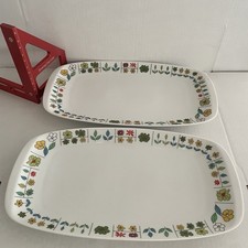 Vtg Rosenthal Studio Germany Emilio Pucci Piemonte Platter Tray Plates 2