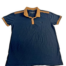 Nick Danger Men’s Polo Shirt Classic Contrast Trim Black Medium Nick Danger Men’s Polo Shirt Classic Contrast Trim Black Medium