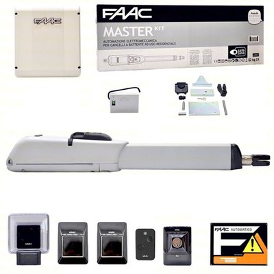FAAC 415 L 24V Kit 1 Flügel Automatisierung Schwingtor Automatisch Elektrisch
