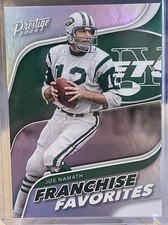 Joe Namath - 2023 Prestige Franchise Favorites #FF-3 - New York Jets NFL