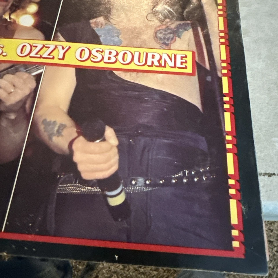 Hit Parader Heavy Metal Heroes Magazine May 1985 AC/DC Vs OZZY OSBORNE W/poster - Image 3 of 4